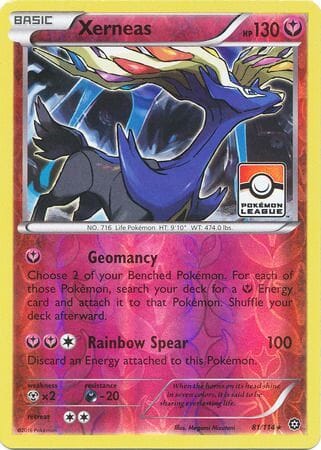 Xerneas (81/114) (Steam Siege League Promo) [XY: Steam Siege] Pokemon Single Pokémon  | Multizone: Comics And Games