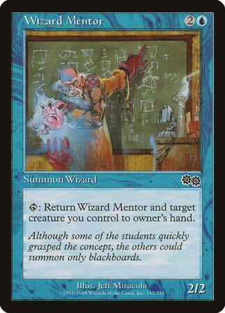 Wizard Mentor [Urza's Saga] MTG Single Magic: The Gathering  | Multizone: Comics And Games