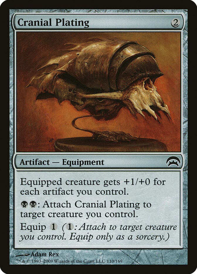 Cranial Plating [Planechase] MTG Single Magic: The Gathering  | Multizone: Comics And Games