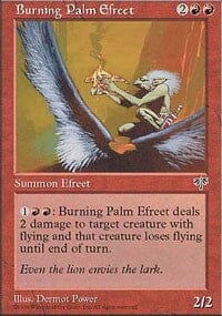 Burning Palm Efreet [Mirage] MTG Single Magic: The Gathering  | Multizone: Comics And Games