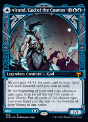 Alrund, God of the Cosmos // Hakka, Whispering Raven (Showcase) [Kaldheim] MTG Single Magic: The Gathering  | Multizone: Comics And Games