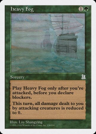 Heavy Fog [Portal Three Kingdoms] MTG Single Magic: The Gathering  | Multizone: Comics And Games