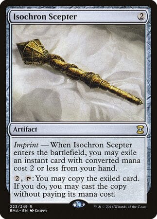 Isochron Scepter [Eternal Masters] MTG Single Magic: The Gathering  | Multizone: Comics And Games