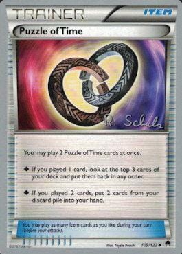 Puzzle of Time (109/122) (Victory Map - Robin Schulz) [World Championships 2018] Pokemon Single Pokémon  | Multizone: Comics And Games