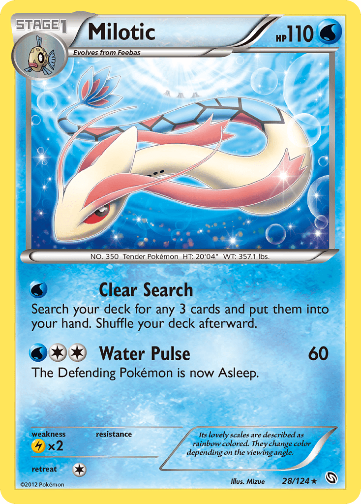 Milotic (28/124) [Black & White: Dragons Exalted] Pokemon Single Pokémon  | Multizone: Comics And Games