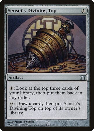 Sensei's Divining Top [Champions of Kamigawa] MTG Single Magic: The Gathering  | Multizone: Comics And Games