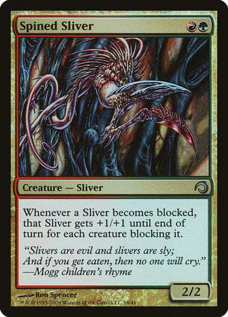 Spined Sliver [Premium Deck Series: Slivers] MTG Single Magic: The Gathering  | Multizone: Comics And Games