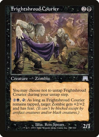 Frightshroud Courier [Onslaught] MTG Single Magic: The Gathering  | Multizone: Comics And Games