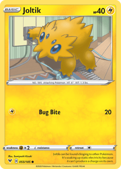 Joltik (055/185) [Sword & Shield: Vivid Voltage] Pokemon Single Pokémon  | Multizone: Comics And Games