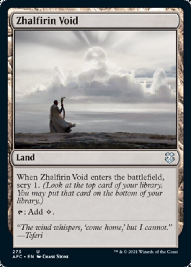 Zhalfirin Void [Dungeons & Dragons: Adventures in the Forgotten Realms Commander] MTG Single Magic: The Gathering  | Multizone: Comics And Games