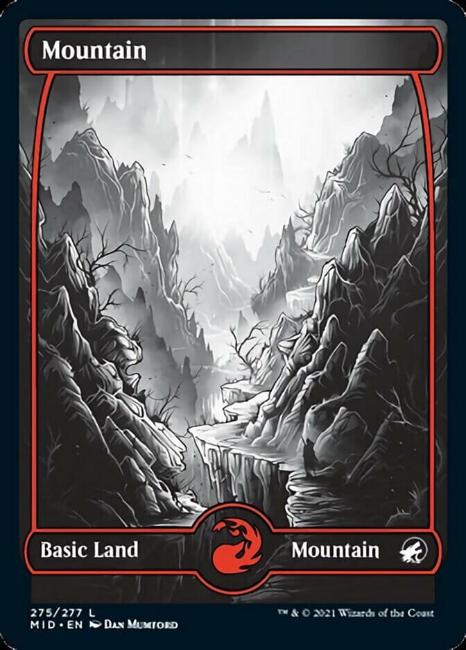 Mountain (275) [Innistrad: Midnight Hunt] MTG Single Magic: The Gathering  | Multizone: Comics And Games