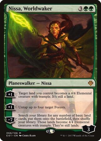 Nissa, Worldwaker [Archenemy: Nicol Bolas] MTG Single Magic: The Gathering  | Multizone: Comics And Games