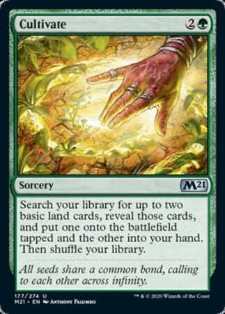 Cultivate [Core Set 2021] MTG Single Magic: The Gathering  | Multizone: Comics And Games