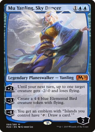 Mu Yanling, Sky Dancer [Core Set 2020 Promos] MTG Single Magic: The Gathering  | Multizone: Comics And Games