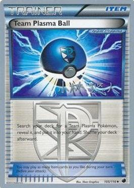 Team Plasma Ball (105/116) (Plasma Power - Haruto Kobayashi) [World Championships 2014] Pokemon Single Pokémon  | Multizone: Comics And Games