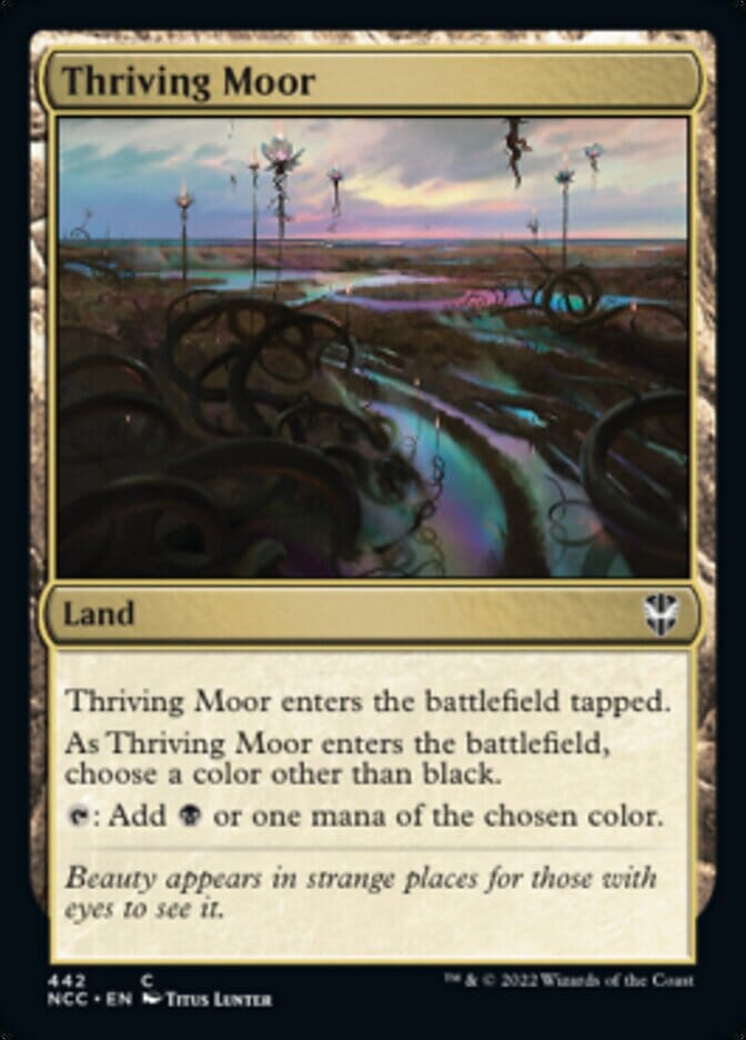 Thriving Moor [Streets of New Capenna Commander] MTG Single Magic: The Gathering  | Multizone: Comics And Games