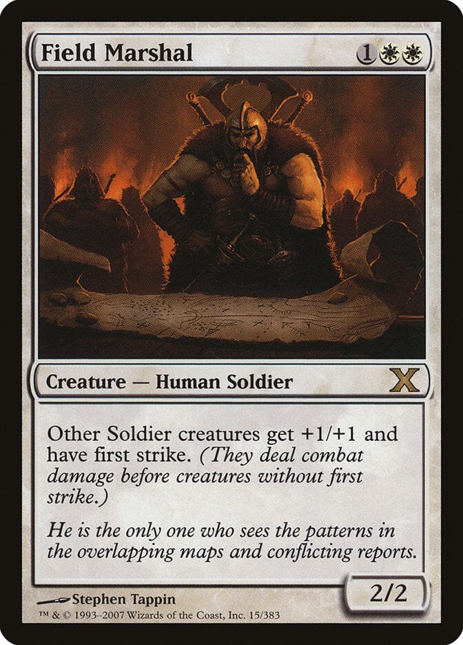 Field Marshal [Tenth Edition] MTG Single Magic: The Gathering  | Multizone: Comics And Games