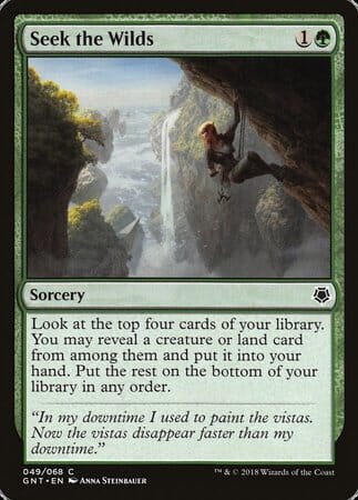 Seek the Wilds [Game Night] MTG Single Magic: The Gathering  | Multizone: Comics And Games