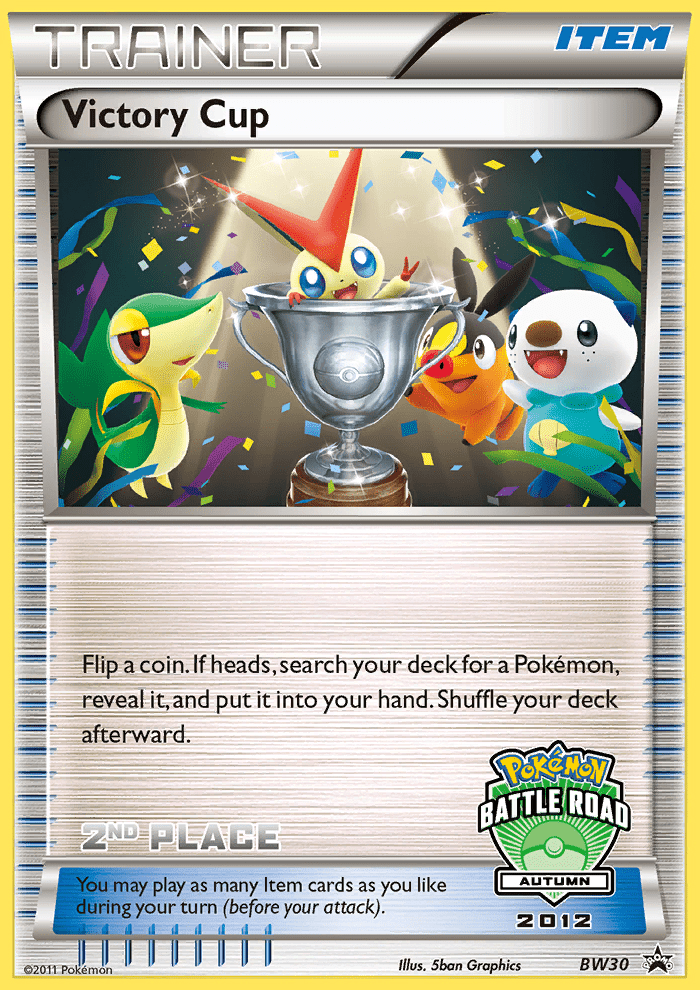 Victory Cup (BW30) (2nd - Autumn 2012) [Black & White: Black Star Promos] Pokemon Single Pokémon  | Multizone: Comics And Games