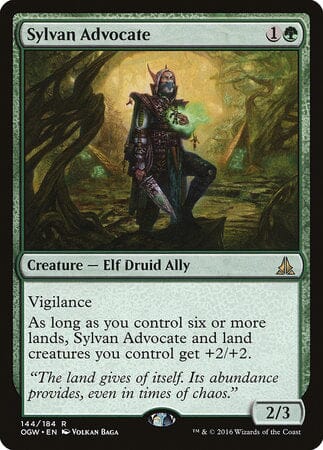 Sylvan Advocate [Oath of the Gatewatch] MTG Single Magic: The Gathering  | Multizone: Comics And Games