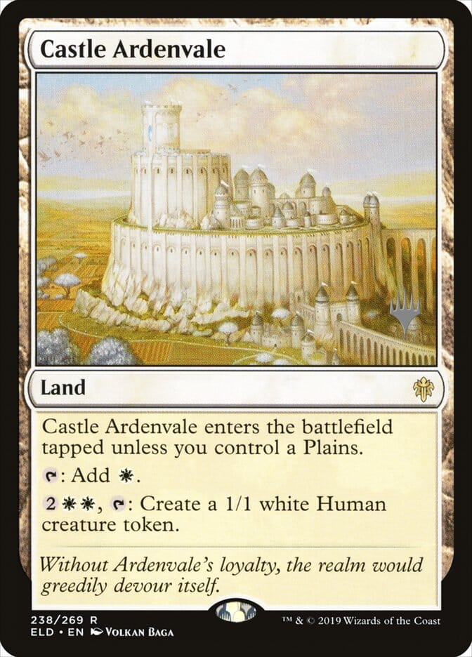 Castle Ardenvale (Promo Pack) [Throne of Eldraine Promos] MTG Single Magic: The Gathering  | Multizone: Comics And Games