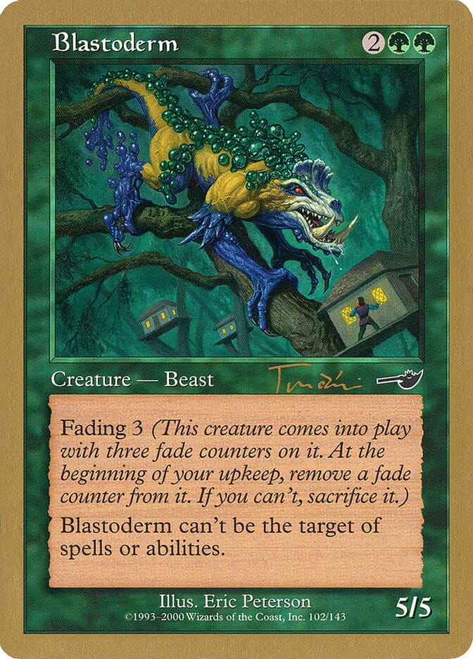 Blastoderm (Jan Tomcani) [World Championship Decks 2001] MTG Single Magic: The Gathering  | Multizone: Comics And Games