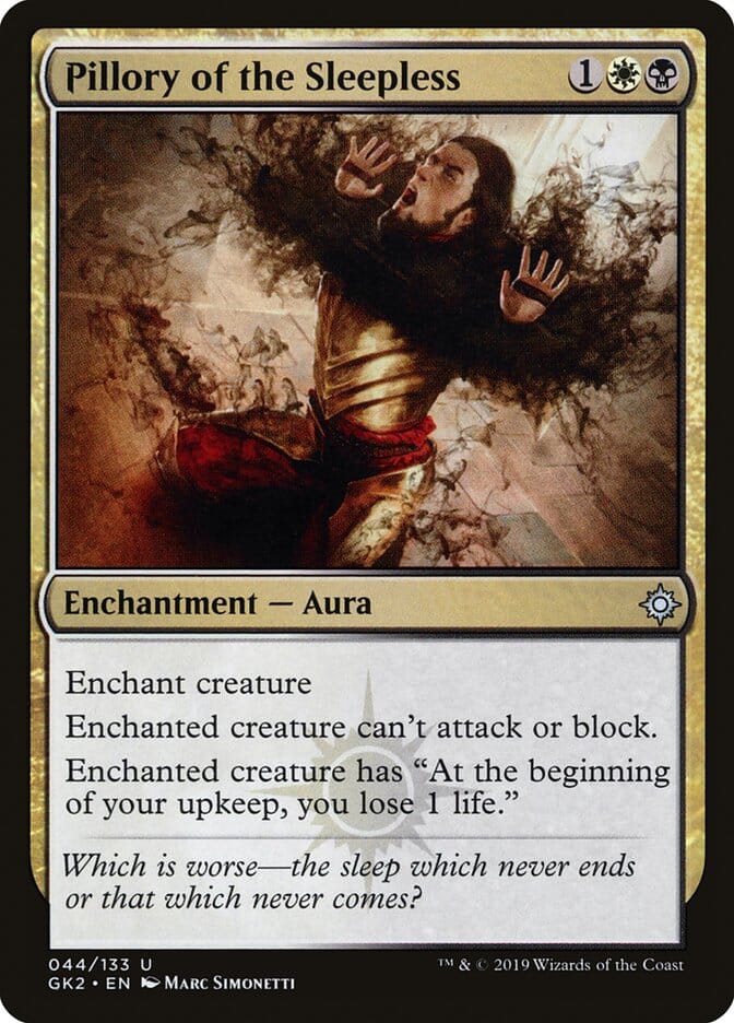 Pillory of the Sleepless [Ravnica Allegiance Guild Kit] MTG Single Magic: The Gathering  | Multizone: Comics And Games