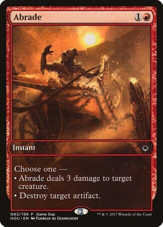 Abrade [Hour of Devastation Promos] MTG Single Magic: The Gathering  | Multizone: Comics And Games