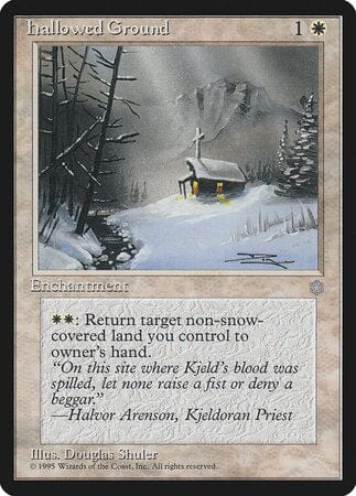 Hallowed Ground [Ice Age] MTG Single Magic: The Gathering  | Multizone: Comics And Games