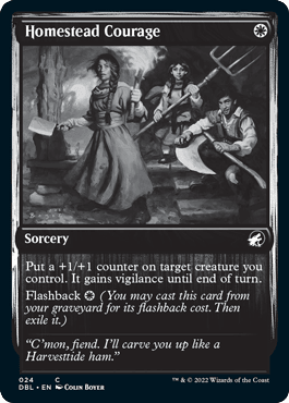 Homestead Courage [Innistrad: Double Feature] MTG Single Magic: The Gathering  | Multizone: Comics And Games
