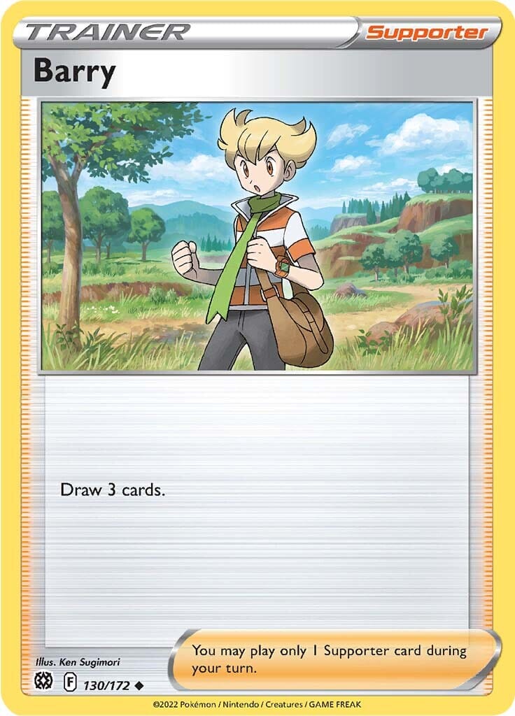 Barry (130/172) [Sword & Shield: Brilliant Stars] Pokemon Single Pokémon  | Multizone: Comics And Games