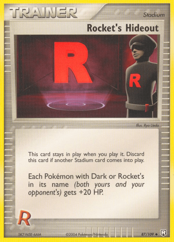 Rocket's Hideout (87/109) [EX: Team Rocket Returns] Pokemon Single Pokémon  | Multizone: Comics And Games