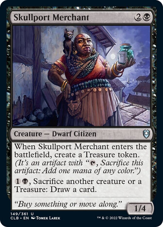 Skullport Merchant [Commander Legends: Battle for Baldur's Gate] MTG Single Magic: The Gathering  | Multizone: Comics And Games