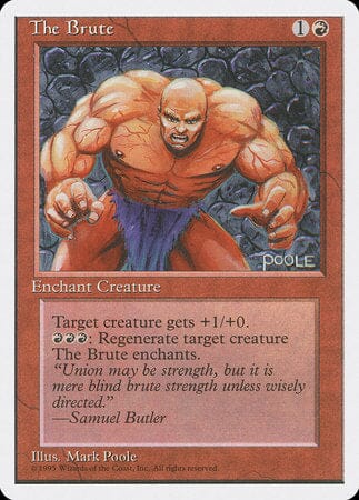 The Brute [Fourth Edition] MTG Single Magic: The Gathering  | Multizone: Comics And Games