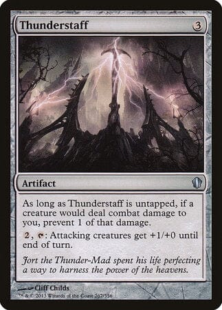 Thunderstaff [Commander 2013] MTG Single Magic: The Gathering  | Multizone: Comics And Games