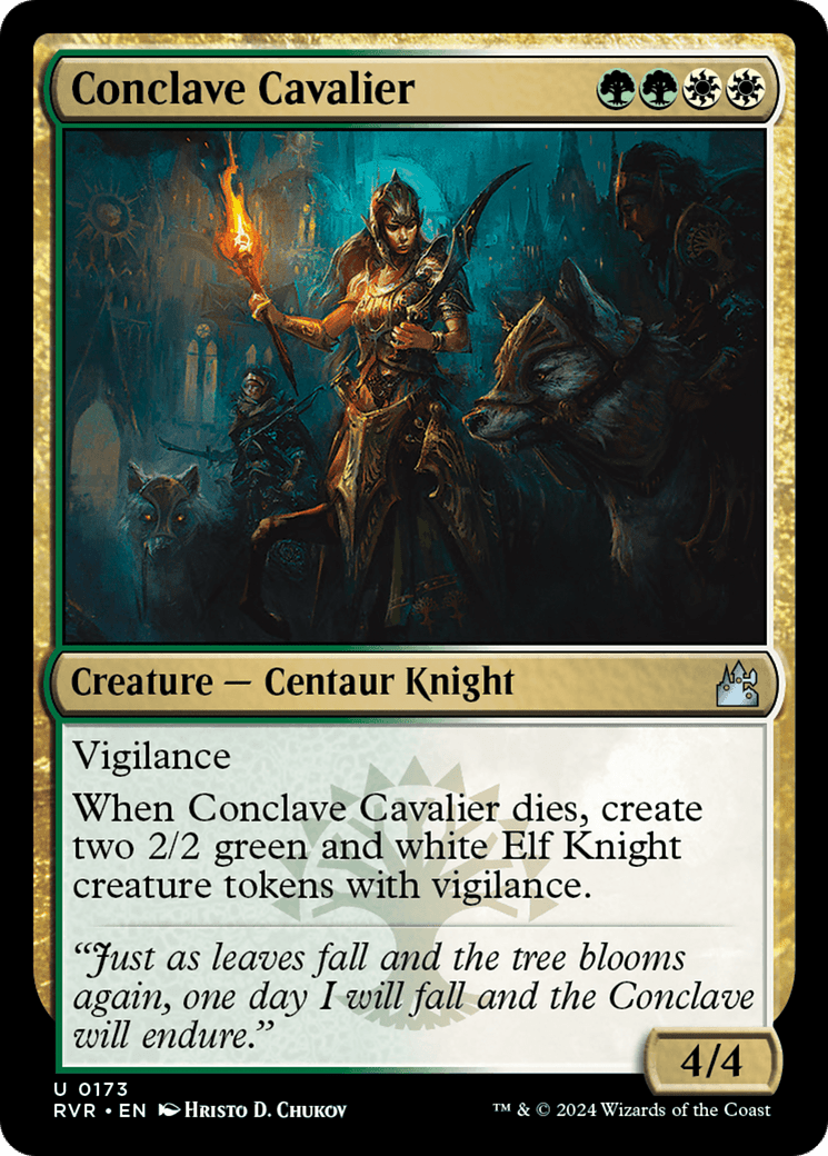 Conclave Cavalier [Ravnica Remastered] MTG Single Magic: The Gathering  | Multizone: Comics And Games