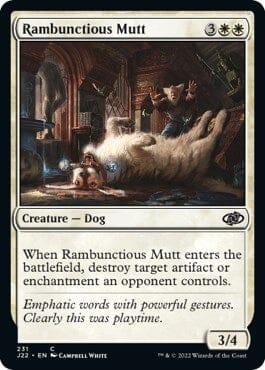Rambunctious Mutt [Jumpstart 2022] MTG Single Magic: The Gathering  | Multizone: Comics And Games