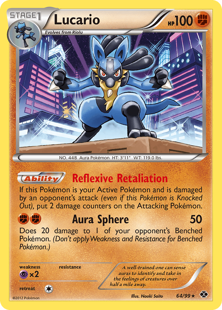 Lucario (64/99) [Black & White: Next Destinies] Pokemon Single Pokémon  | Multizone: Comics And Games