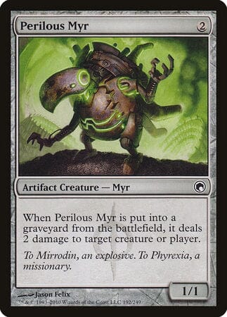 Perilous Myr [Scars of Mirrodin] MTG Single Magic: The Gathering  | Multizone: Comics And Games