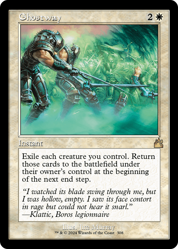 Ghostway (Retro Frame) [Ravnica Remastered] MTG Single Magic: The Gathering  | Multizone: Comics And Games