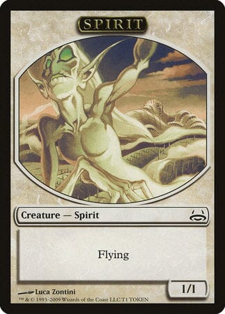 Spirit Token [Duel Decks: Divine vs. Demonic Tokens] MTG Single Magic: The Gathering  | Multizone: Comics And Games