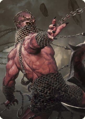 Chain Devil Art Card [Commander Legends: Battle for Baldur's Gate Art Series] MTG Single Magic: The Gathering  | Multizone: Comics And Games