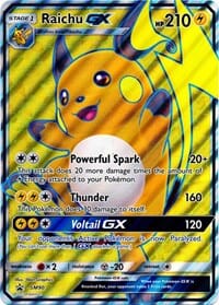 Raichu GX (SM90) (Jumbo Card) [Sun & Moon: Black Star Promos] Pokemon Single Pokémon  | Multizone: Comics And Games