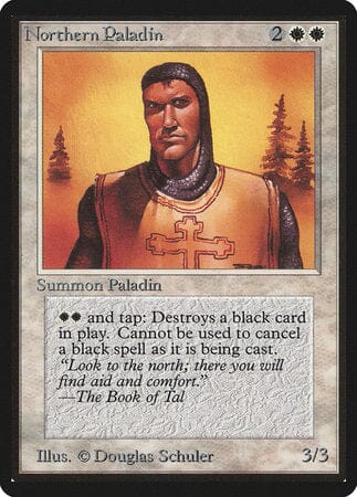 Northern Paladin [Limited Edition Beta] MTG Single Magic: The Gathering  | Multizone: Comics And Games