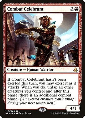 Combat Celebrant [Amonkhet Promos] MTG Single Magic: The Gathering  | Multizone: Comics And Games