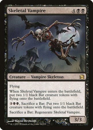 Skeletal Vampire [Modern Masters] MTG Single Magic: The Gathering  | Multizone: Comics And Games