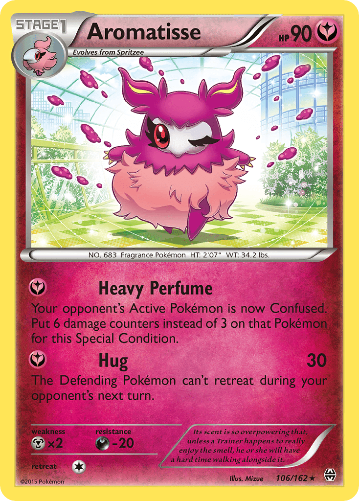 Aromatisse (106/162) [XY: BREAKthrough] Pokemon Single Pokémon  | Multizone: Comics And Games