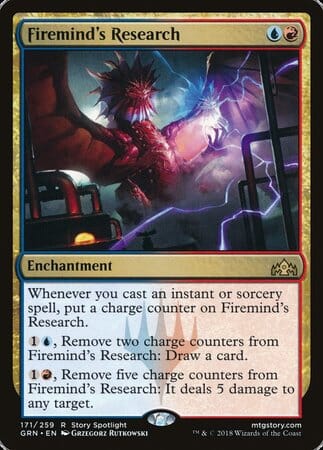 Firemind's Research [Guilds of Ravnica] MTG Single Magic: The Gathering  | Multizone: Comics And Games