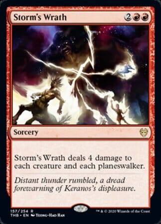 Storm's Wrath [Theros Beyond Death] MTG Single Magic: The Gathering  | Multizone: Comics And Games