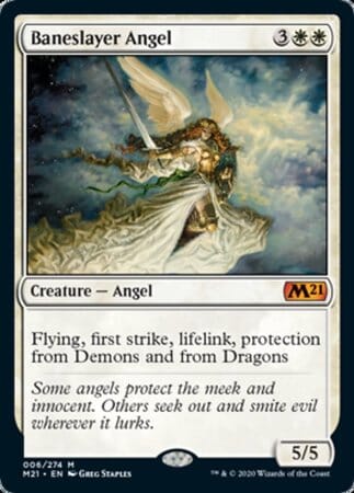 Baneslayer Angel [Core Set 2021] MTG Single Magic: The Gathering  | Multizone: Comics And Games